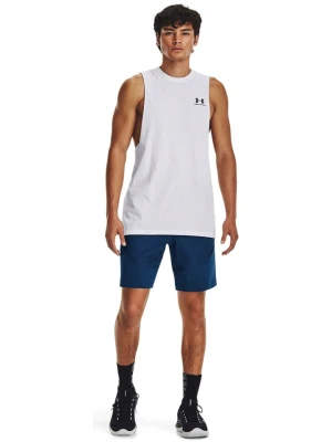 Under Armour Top funkcyjny w kolorze białym rozmiar: XL