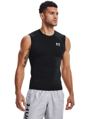 Under Armour Top funkcyjny w kolorze czarnym rozmiar: S