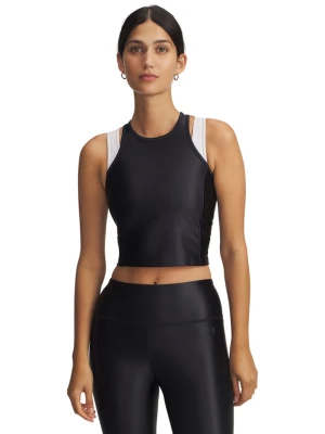 Under Armour Top funkcyjny w kolorze czarnym rozmiar: S