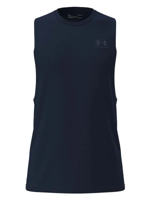 Under Armour Top funkcyjny w kolorze granatowym rozmiar: XXL