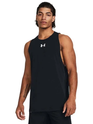 Under Armour Top sportowy "Baseline" w kolorze czarnym rozmiar: M