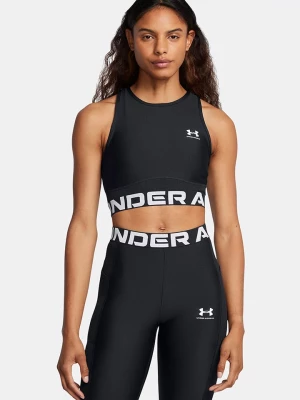 Under Armour Top sportowy "HeatGear" w kolorze czarnym rozmiar: M