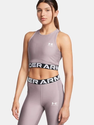 Under Armour Top sportowy "HeatGear" w kolorze jasnoróżowym rozmiar: L