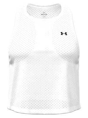 Under Armour Top sportowy w kolorze białym rozmiar: L