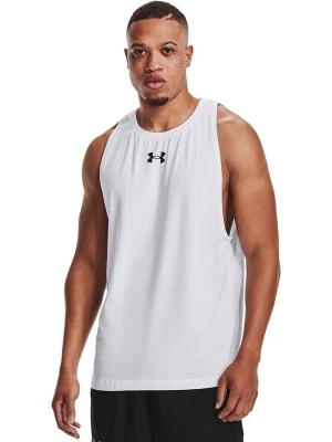Under Armour Top sportowy w kolorze białym rozmiar: M