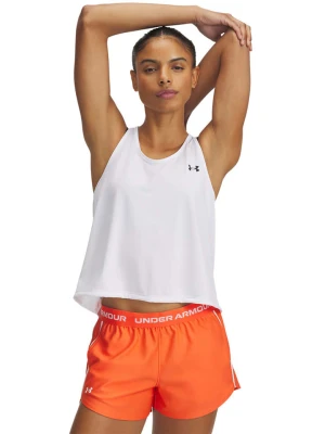 Under Armour Top sportowy w kolorze białym rozmiar: M