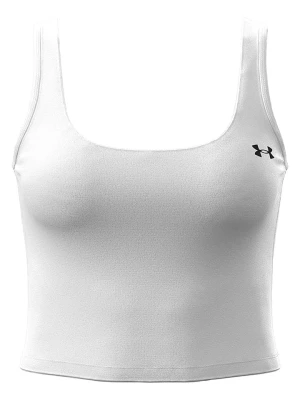 Under Armour Top sportowy w kolorze białym rozmiar: M