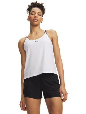 Under Armour Top sportowy w kolorze białym rozmiar: M