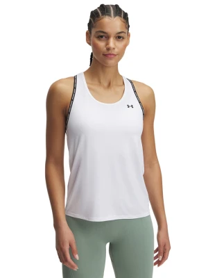 Under Armour Top sportowy w kolorze białym rozmiar: S