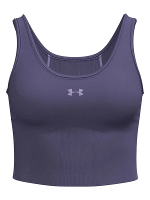 Under Armour Top sportowy w kolorze fioletowym rozmiar: L