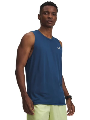 Under Armour Top sportowy w kolorze granatowym rozmiar: S