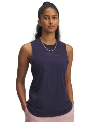Under Armour Top sportowy w kolorze granatowym rozmiar: XS