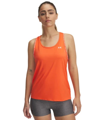 Under Armour Top sportowy w kolorze pomarańczowym rozmiar: S