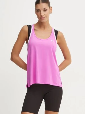 Under Armour top treningowy Knockout kolor fioletowy 1351596