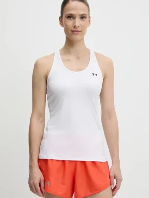 Under Armour top treningowy kolor biały