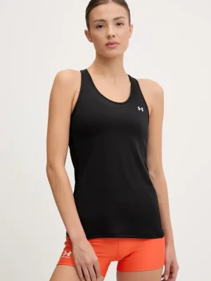 Under Armour top treningowy kolor czarny