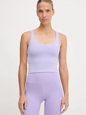 Under Armour top treningowy kolor fioletowy 6007656