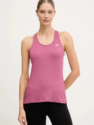 Under Armour top treningowy kolor fioletowy
