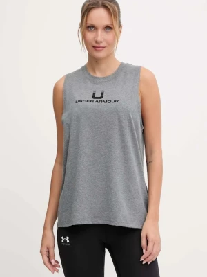Under Armour top Varsity kolor szary 6006972