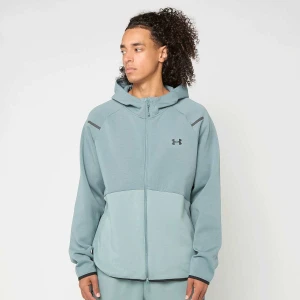Under Armour Unstoppable Fleece Full-Zip Hoodie mężczyźni Komplety dresowe niebieski rozmiar Odzież