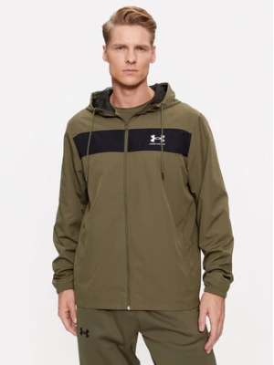 Under Armour Wiatrówka Ua Sportstyle Windbreaker 1361621 Khaki Loose Fit