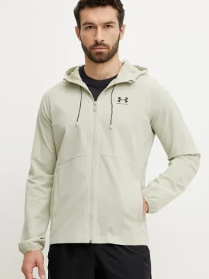 Under Armour wiatrówka Vibe kolor zielony przejściowa 6003001