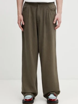 Undercover PANTS spodnie z dodatkiem lnu męskie