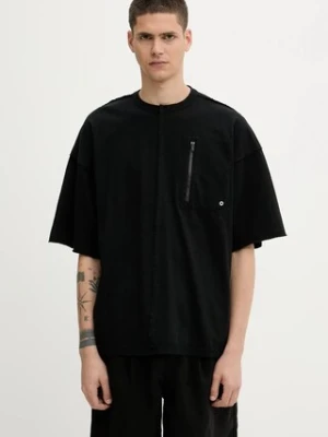 Undercover t-shirt bawełniany C/S męski kolor czarny gładki UC1E4818