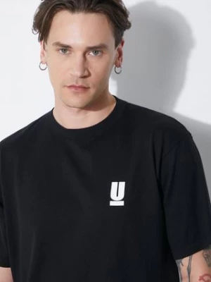 Undercover t-shirt bawełniany męski kolor czarny z nadrukiem UB0D3803