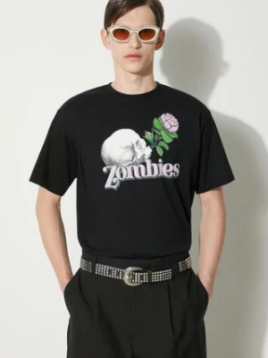 Undercover t-shirt bawełniany Zombies męski kolor czarny z nadrukiem UC1D3812