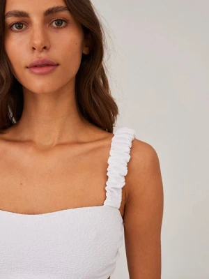 Undress Code Biustonosz kąpielowy kolor biały miękka miseczka