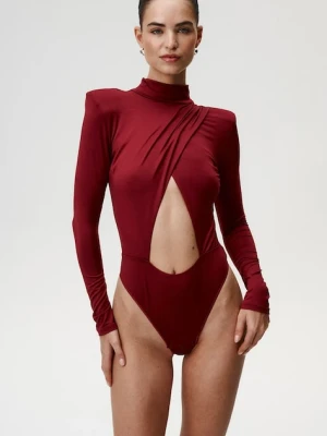 Undress Code body Classic damska kolor bordowy gładka 1013