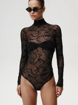 Undress Code body damska kolor czarny wzorzysta 976