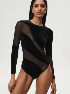 Undress Code body damskie Night Creature Bodysuit Thong czarny