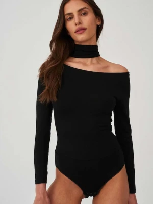 Undress Code body Drunk in Love Bodysuit Classic damskie kolor czarny gładka 541