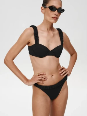 Undress Code figi kąpielowe damskie Girlish Charm Bikini Bottom czarny