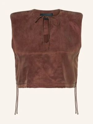 Undress Code Krótki Top Jolene braun