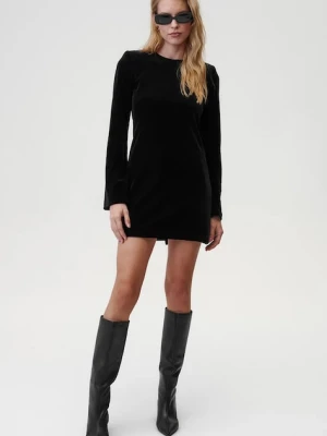 Undress Code sukienka It Was Love Dress kolor czarny mini prosta 738