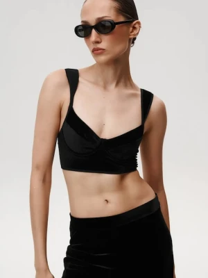 Undress Code top 464 Strong Attitude Top Black
