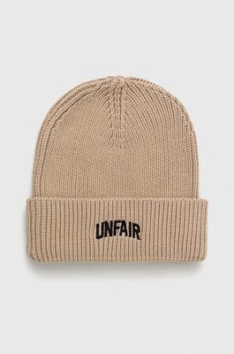Unfair Athletics czapka bawełniana kolor beżowy bawełniana