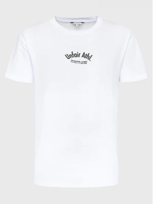 Unfair Athletics T-Shirt Emergency UNFR23-004 Biały Regular Fit
