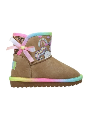 Unicorn Botki w kolorze jasnobrązowym rozmiar: 25