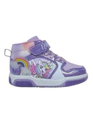 Unicorn Sneakersy w kolorze fioletowo-białym rozmiar: 27