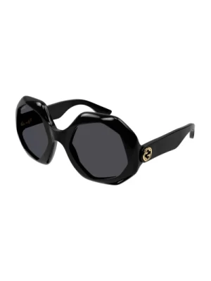 Unikalne okulary przeciwsłoneczne z ikonicznym motywem sieciowym Gucci