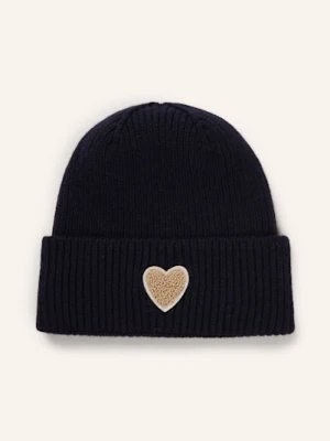 Unio Czapka Lund Heart Neon Pink blau