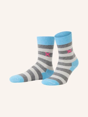 Unio Skarpety Cosy Glitzi Z Błyszczącą Przędzą blau