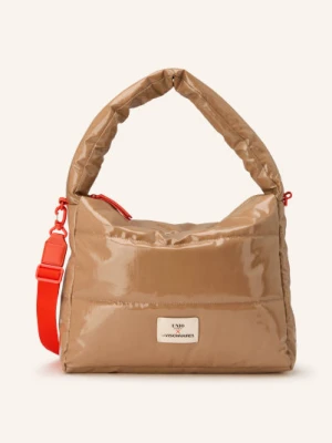 Unio Torba Na Ramię Lacquer beige
