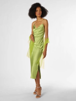 Unique Damska sukienka wieczorowa Kobiety zielony jednolity,