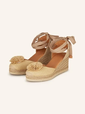 Unisa Sandały Na Platformie Cecil beige