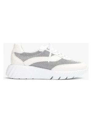 Unisa Skórzane sneakersy w kolorze białym rozmiar: 37